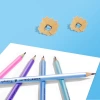 yalong Foreign Trade Cross-border HB pencils, macaron ribbons, rubber tips, triangular rods, student pencils, children's lead Application Scenario